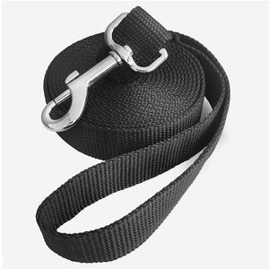 Jeckpat 10ft Black Dog Leashes Long Medium and Small Dogs, (10FT, Black) NWT